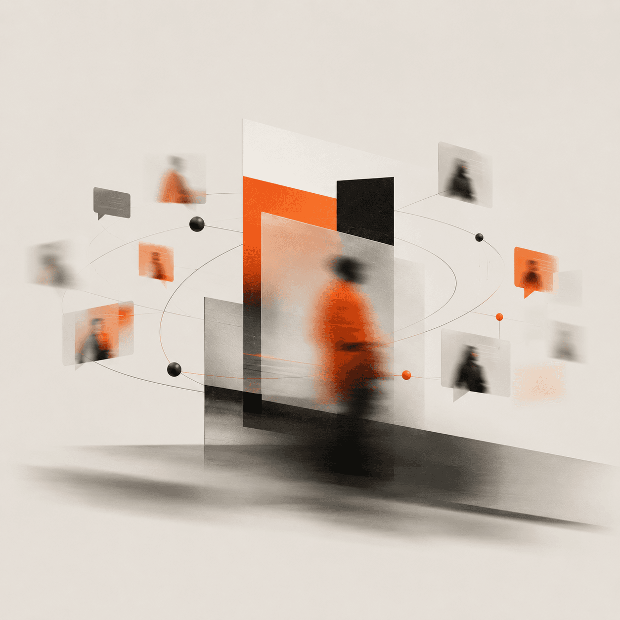 Digital marketing campaign visuals